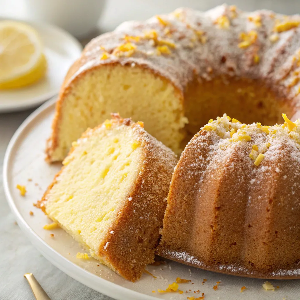 Lemon Ricotta Pound Cake