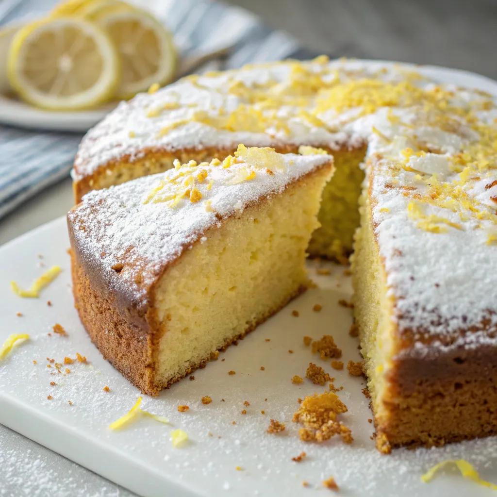 Lemon Ricotta Pound Cake