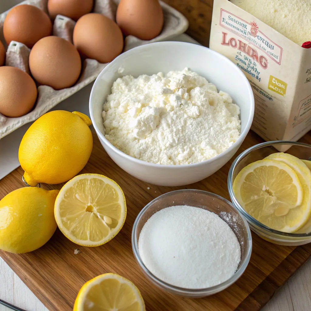 Lemon Ricotta Pound Cake