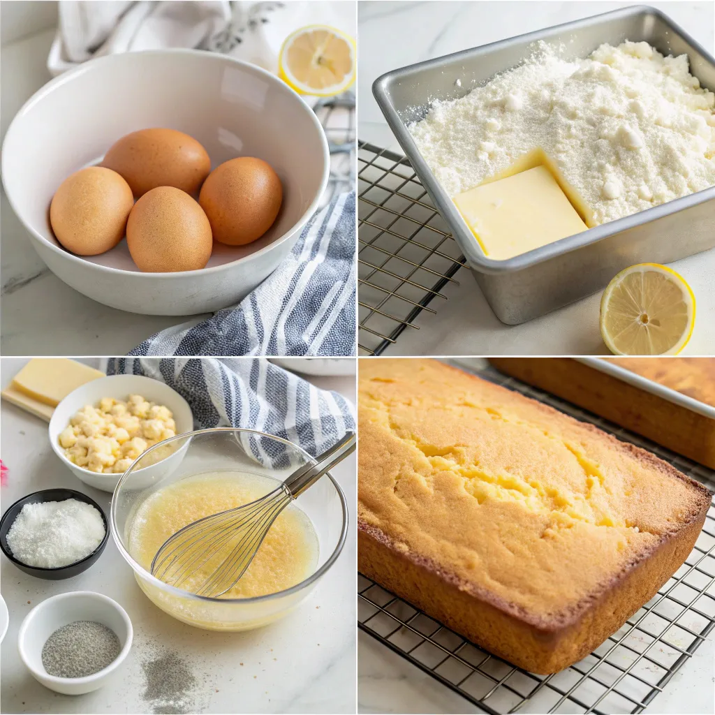 Lemon Ricotta Pound Cake