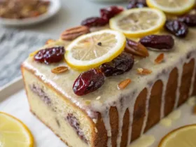 Lemon and Date Cake