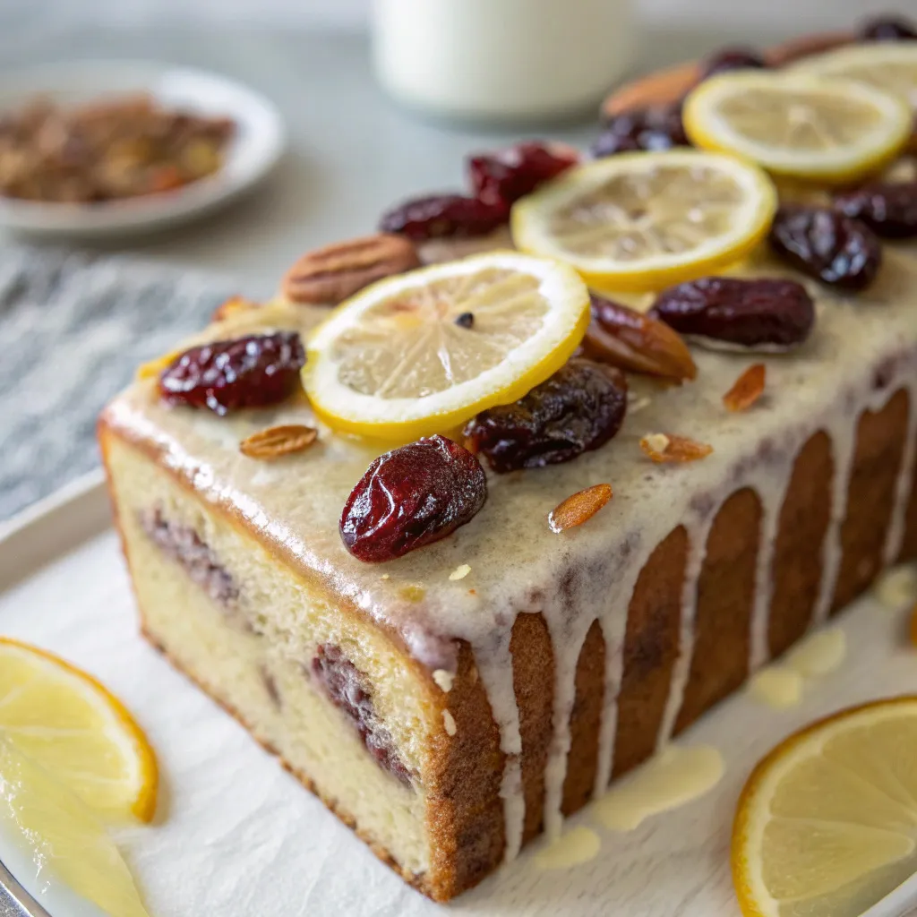 Lemon and Date Cake