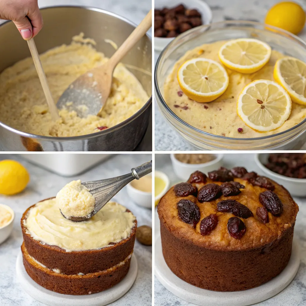 Lemon and Date Cake