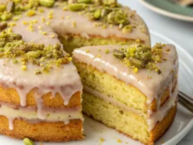 Luscious Lemon Pistachio Cake