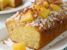 Pina Colada Pound Cake