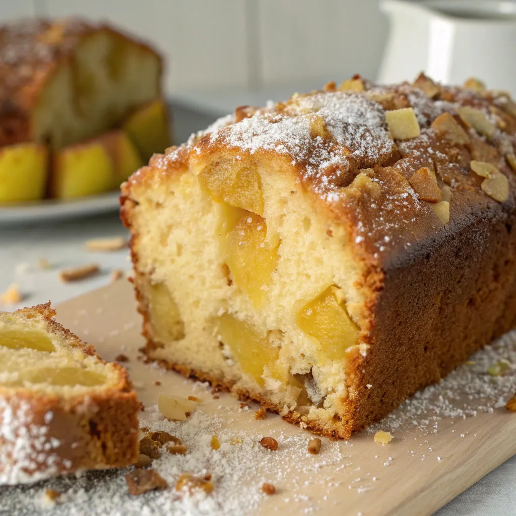Pina Colada Pound Cake