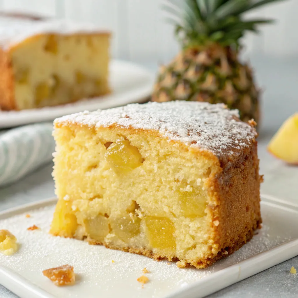 Pineapple Pound Cake