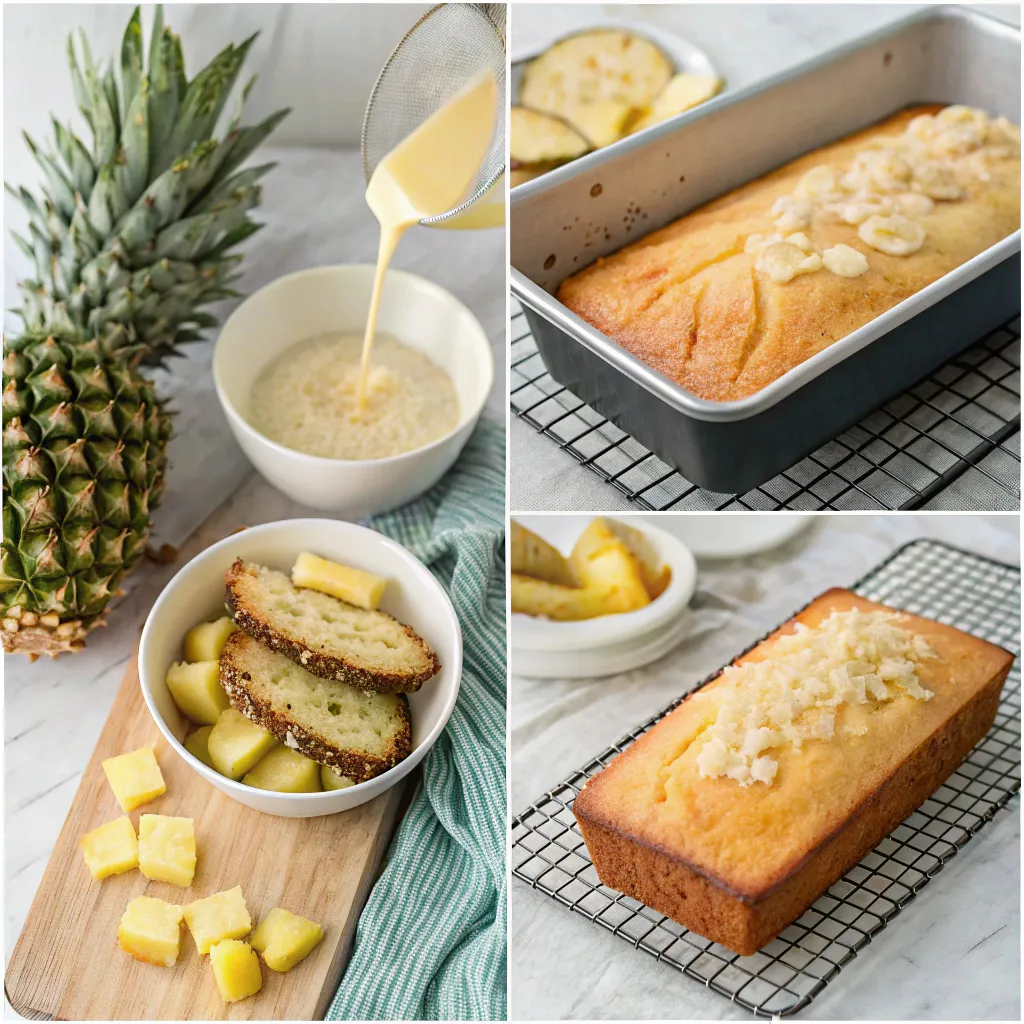 Pineapple Pound Cake
