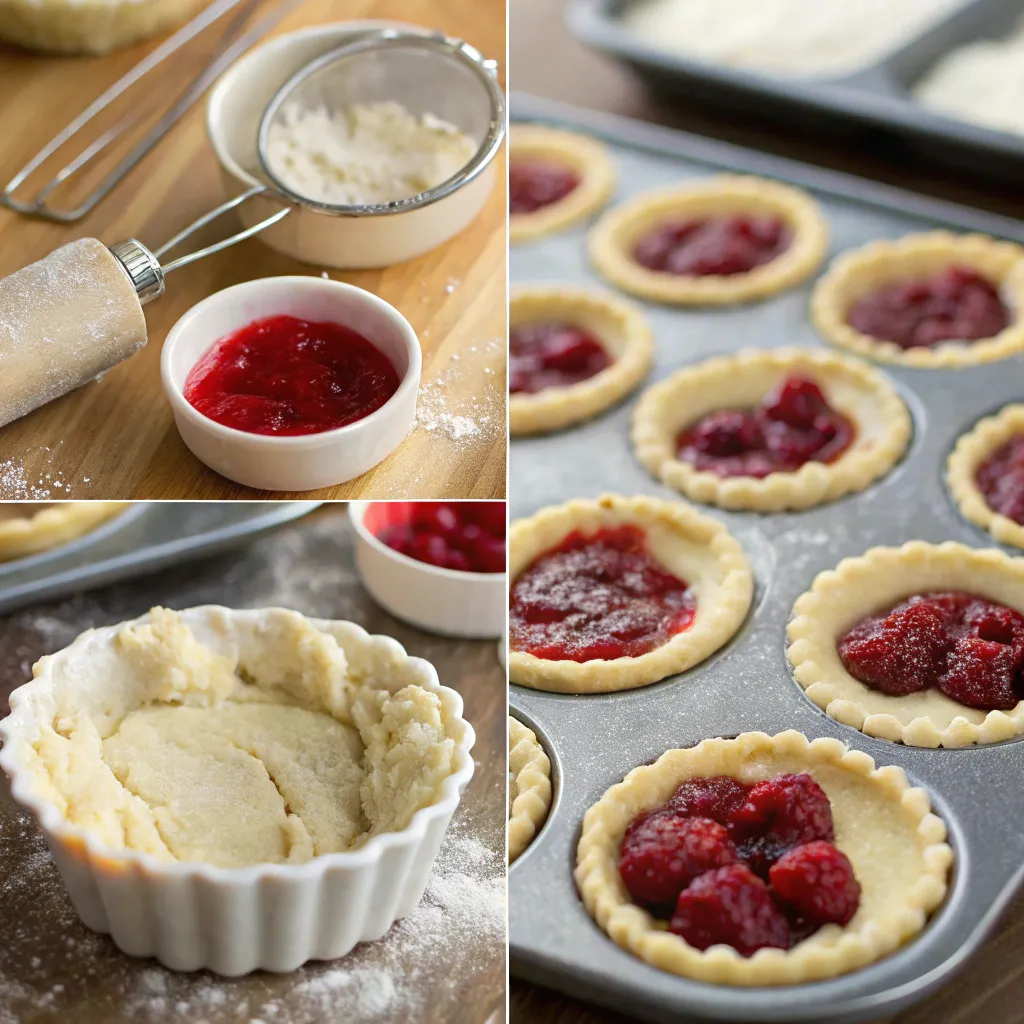 Raspberry Jam Tartlets