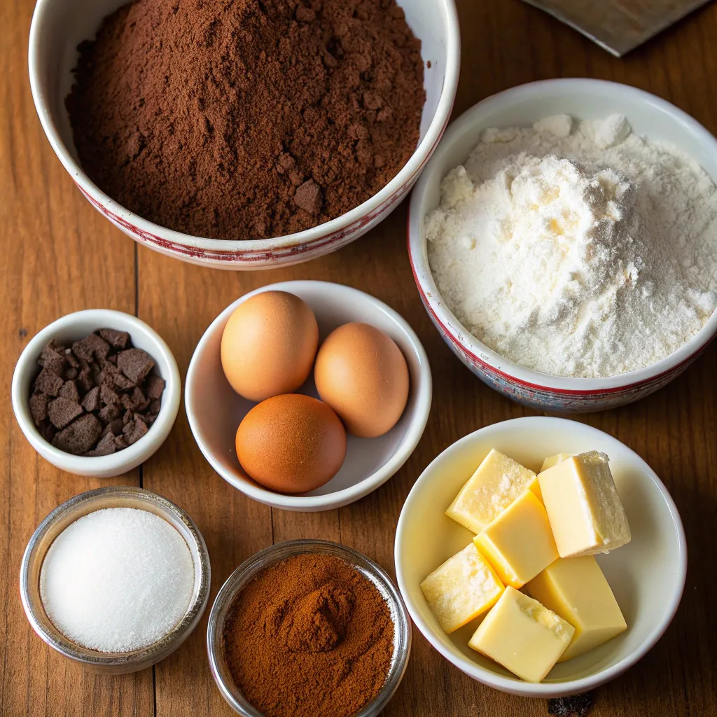 Rich Chocolate and Vanilla Cake