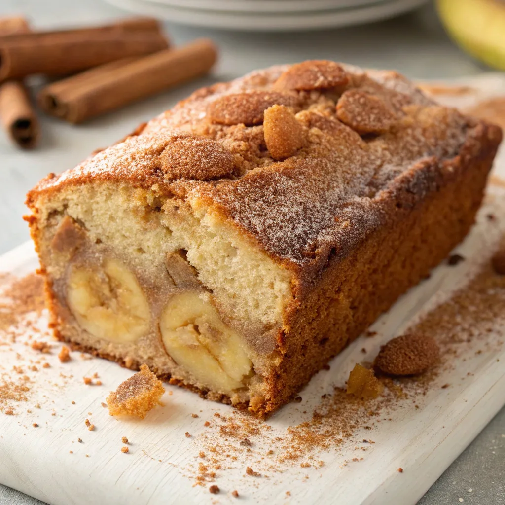 Snickerdoodle Banana Bread