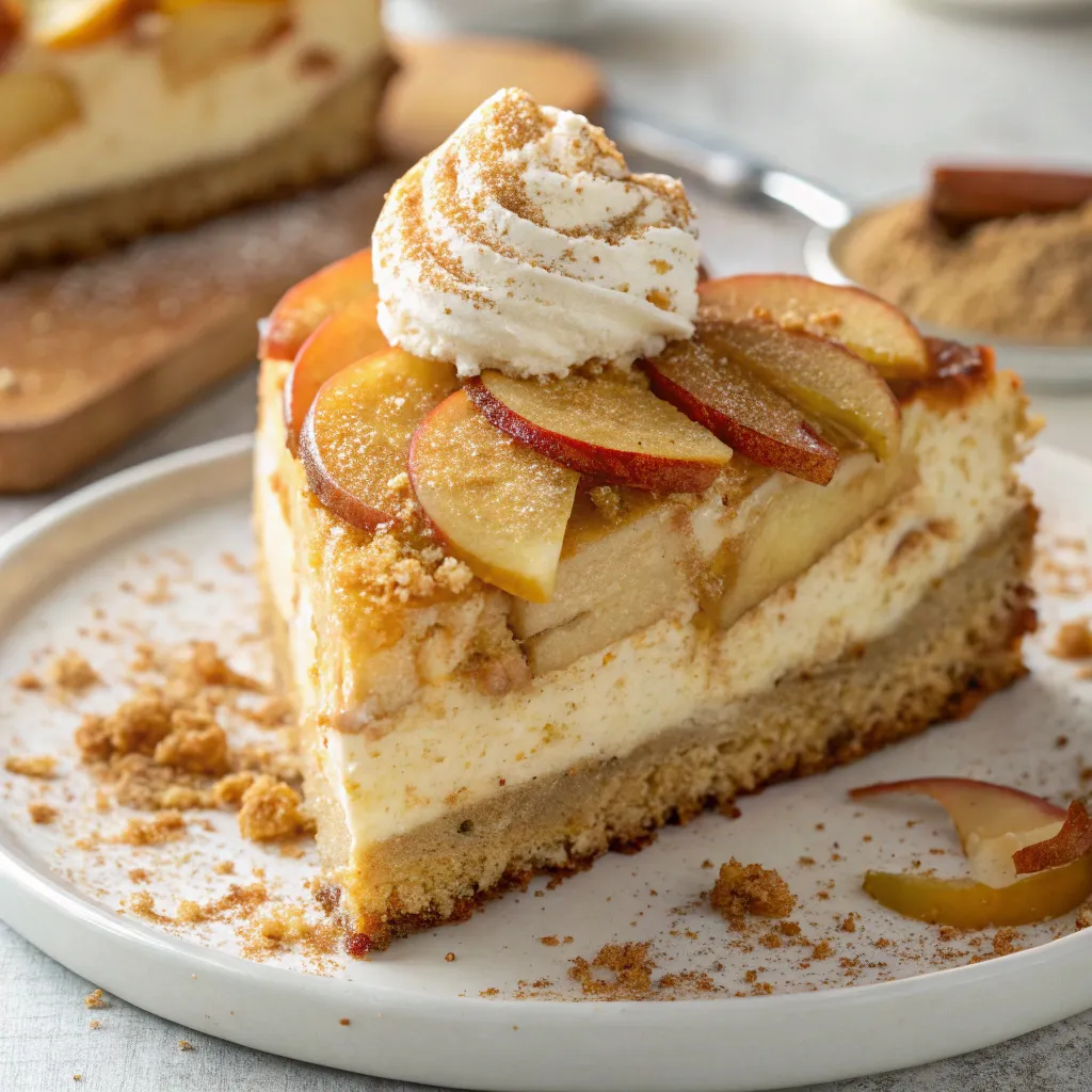 Apple Cheesecake Cake