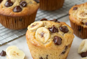 Banana Oat Muffins