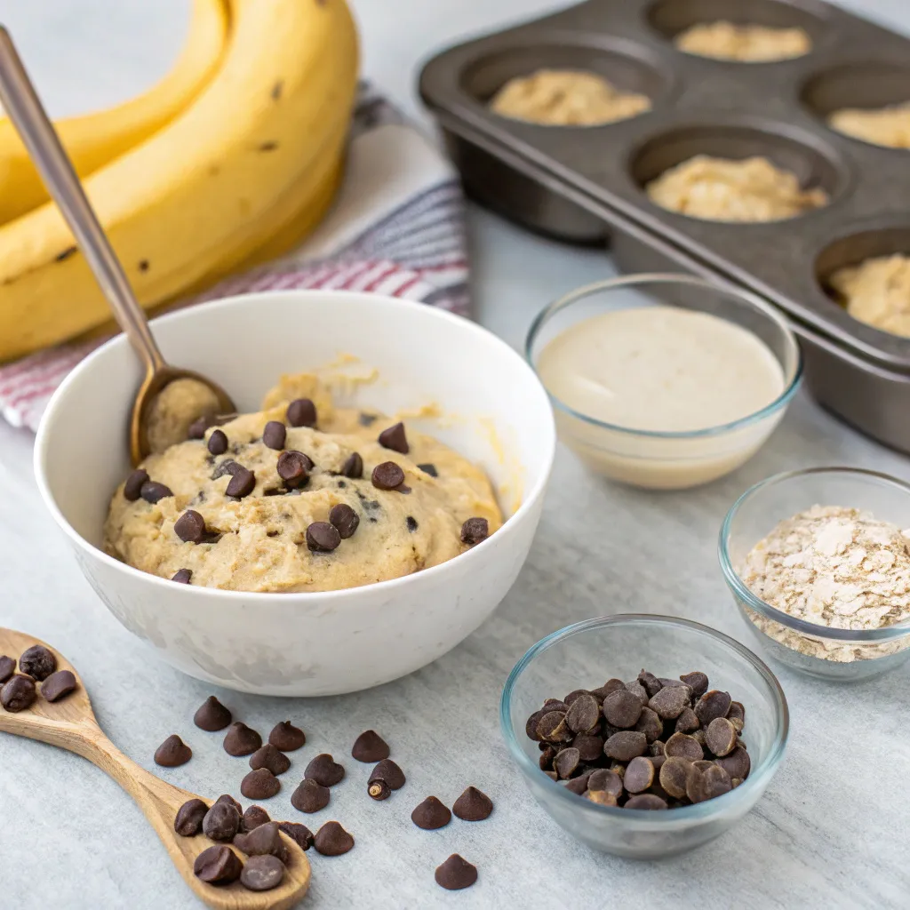 Banana Oat Muffins
