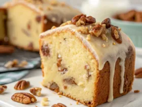 Butter Pecan Pound Cake