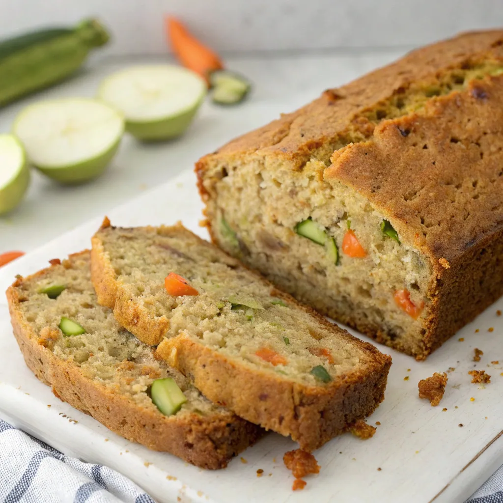 Carrot Apple Zucchini Bread