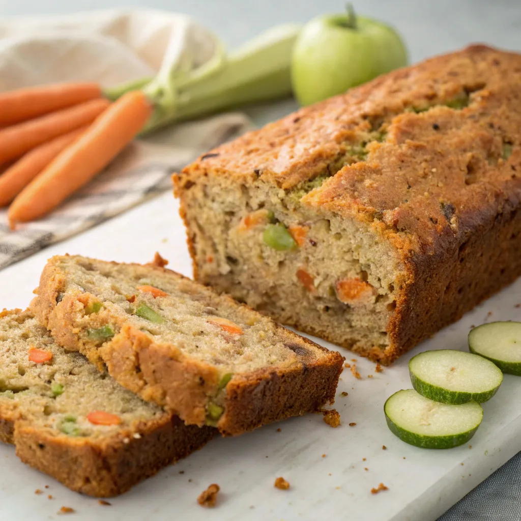 Carrot Apple Zucchini Bread