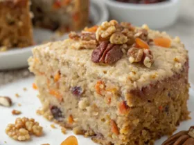 Carrot Cake—Fluffy, Oat‑Based Delight