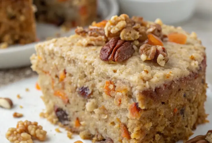 Carrot Cake—Fluffy, Oat‑Based Delight