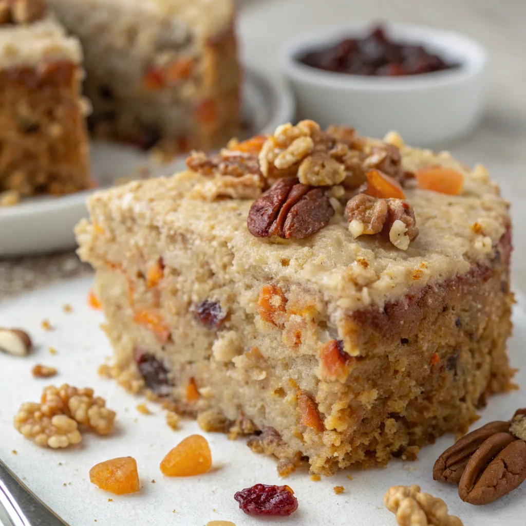 Carrot Cake—Fluffy, Oat‑Based Delight