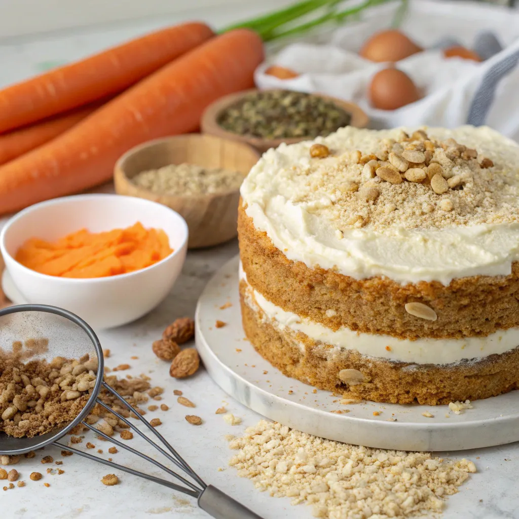 Carrot Cake—Fluffy, Oat‑Based Delight
