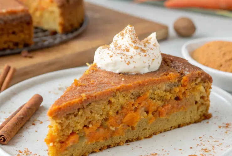 Carrot Yogurt Cake (No Flour)