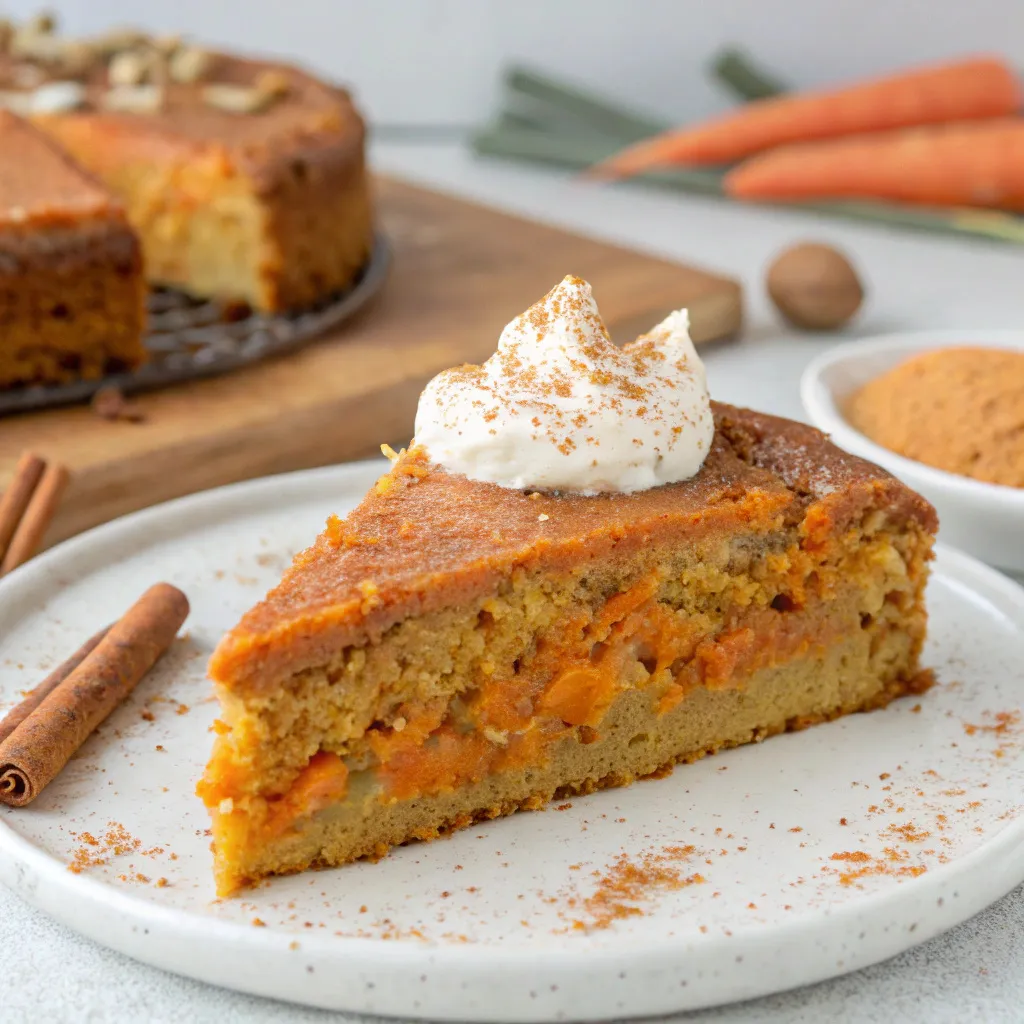 Carrot Yogurt Cake (No Flour)