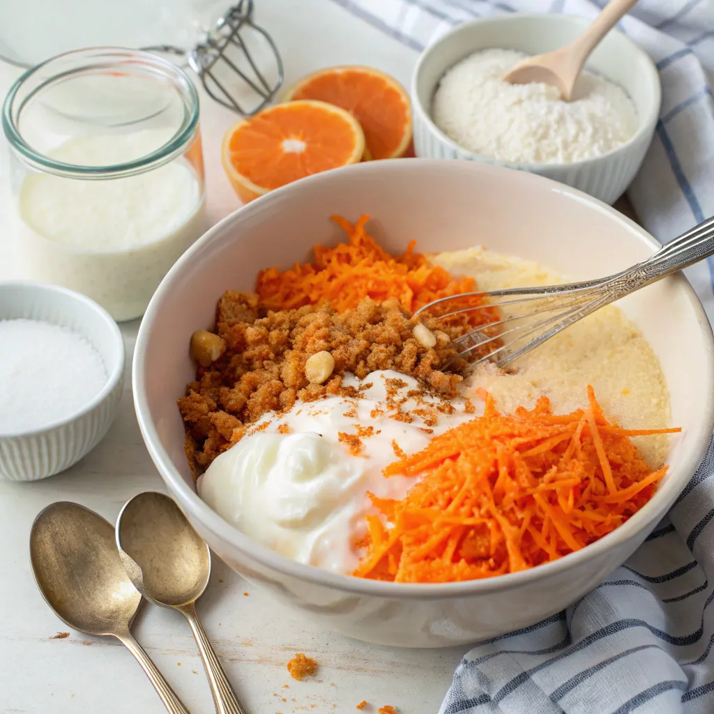 Carrot Yogurt Cake (No Flour)