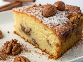 Cinnamon Nutmeg Coffee Cake