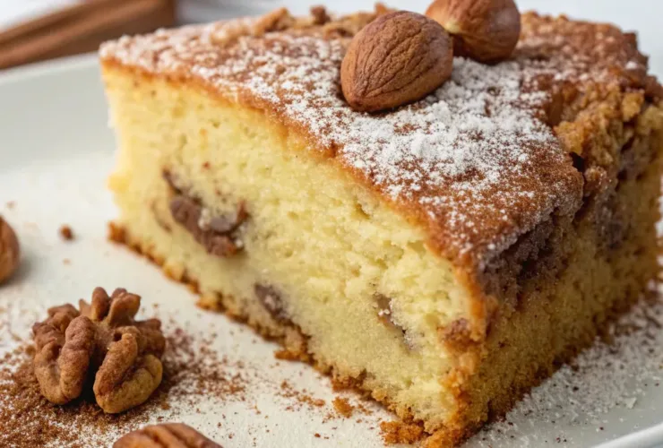 Cinnamon Nutmeg Coffee Cake