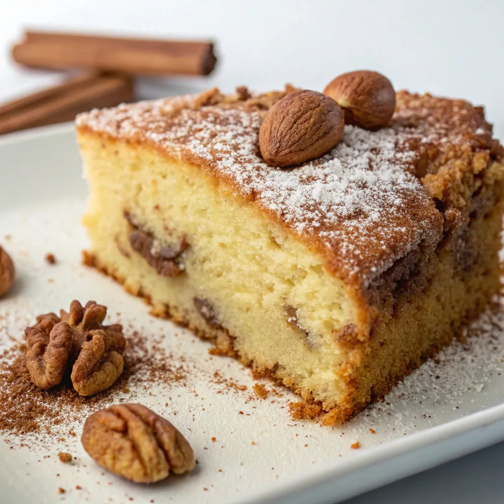 Cinnamon Nutmeg Coffee Cake