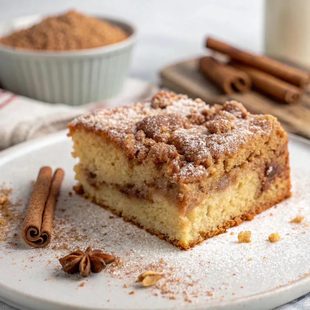 Cinnamon Nutmeg Coffee Cake