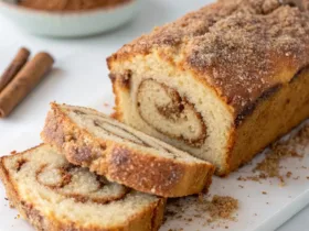 Cinnamon Swirl Cottage Cheese Banana Bread