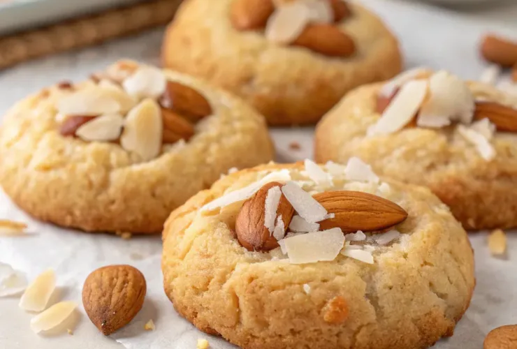 Coconut Almond Cookies