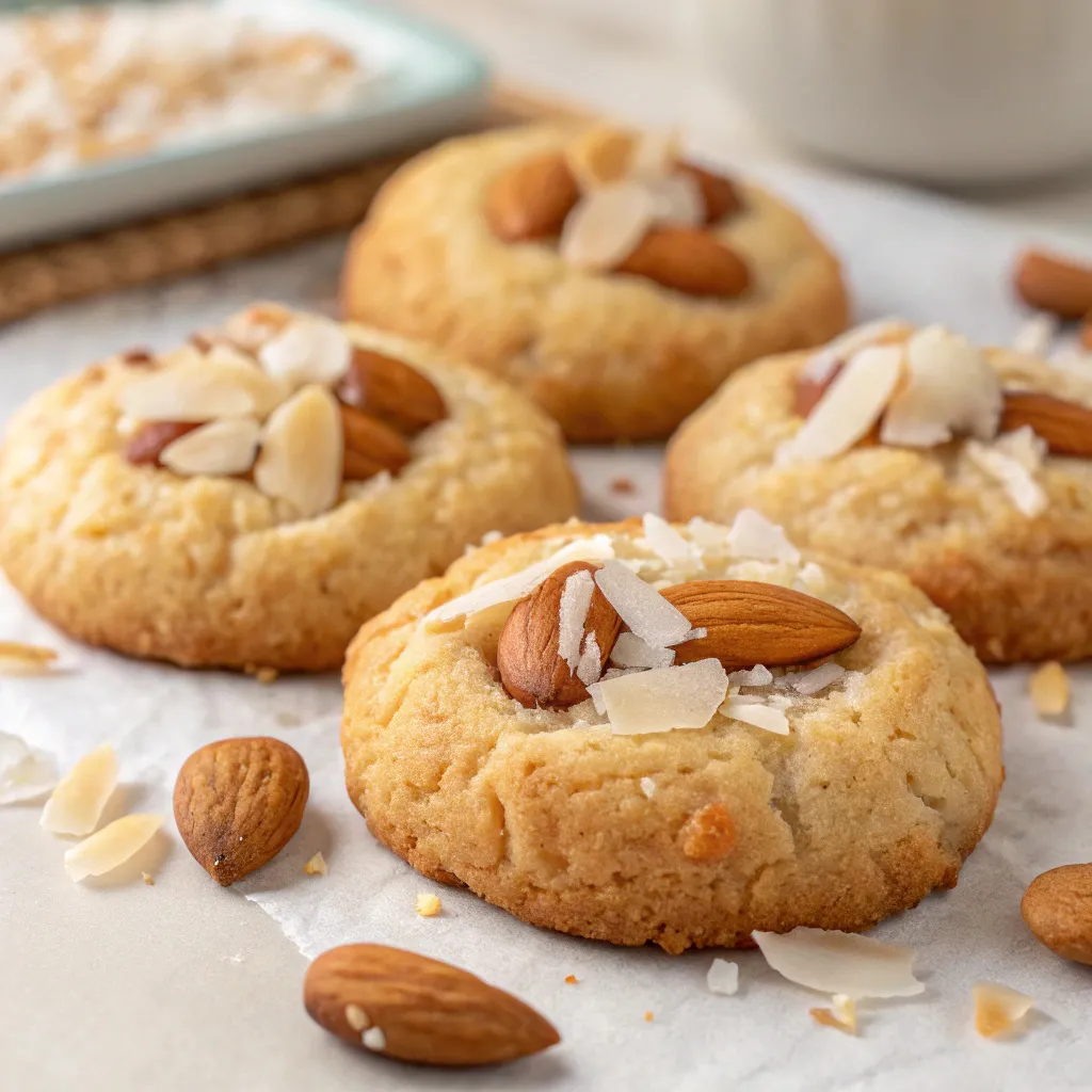 Coconut Almond Cookies