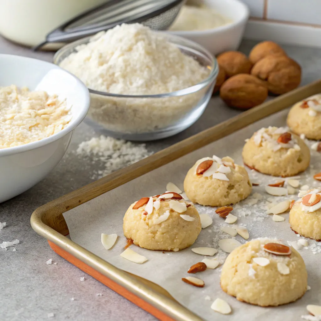 Coconut Almond Cookies