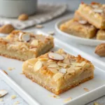 Coconut Almond Shortbread Bars