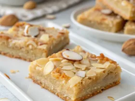 Coconut Almond Shortbread Bars