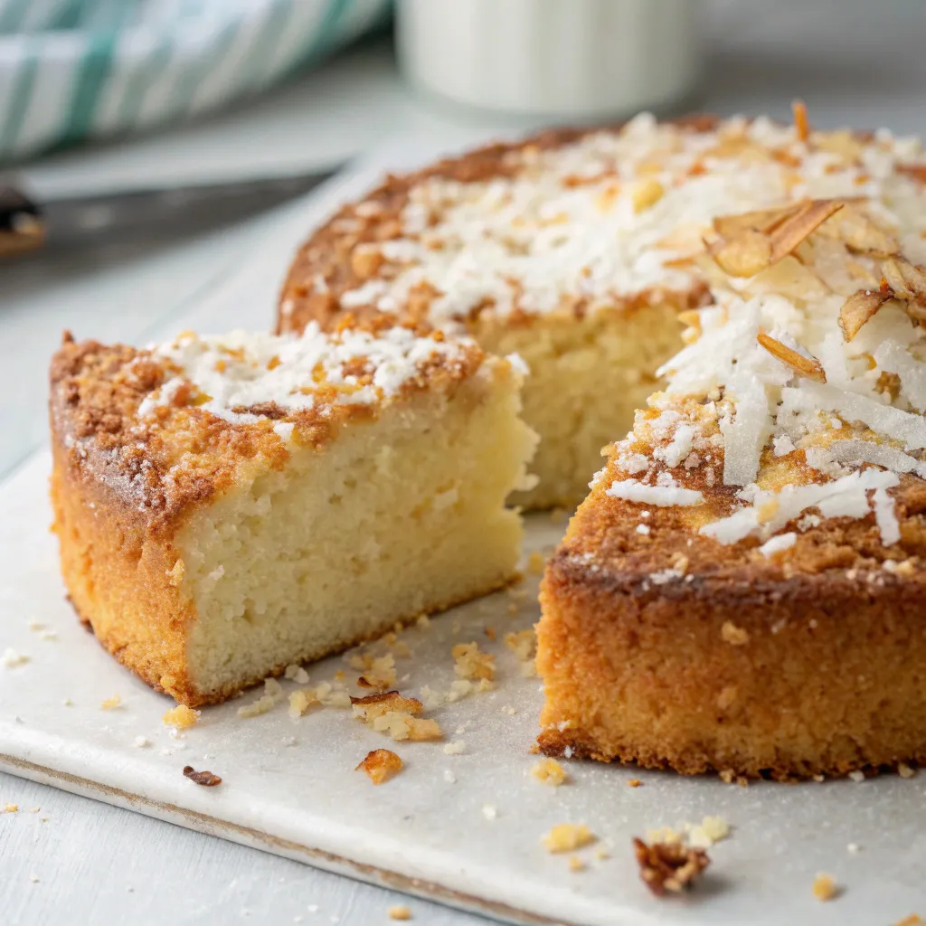 Coconut Semolina Cake