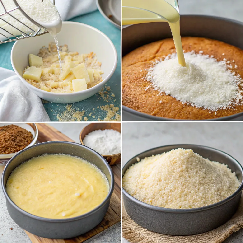 Coconut Semolina Cake