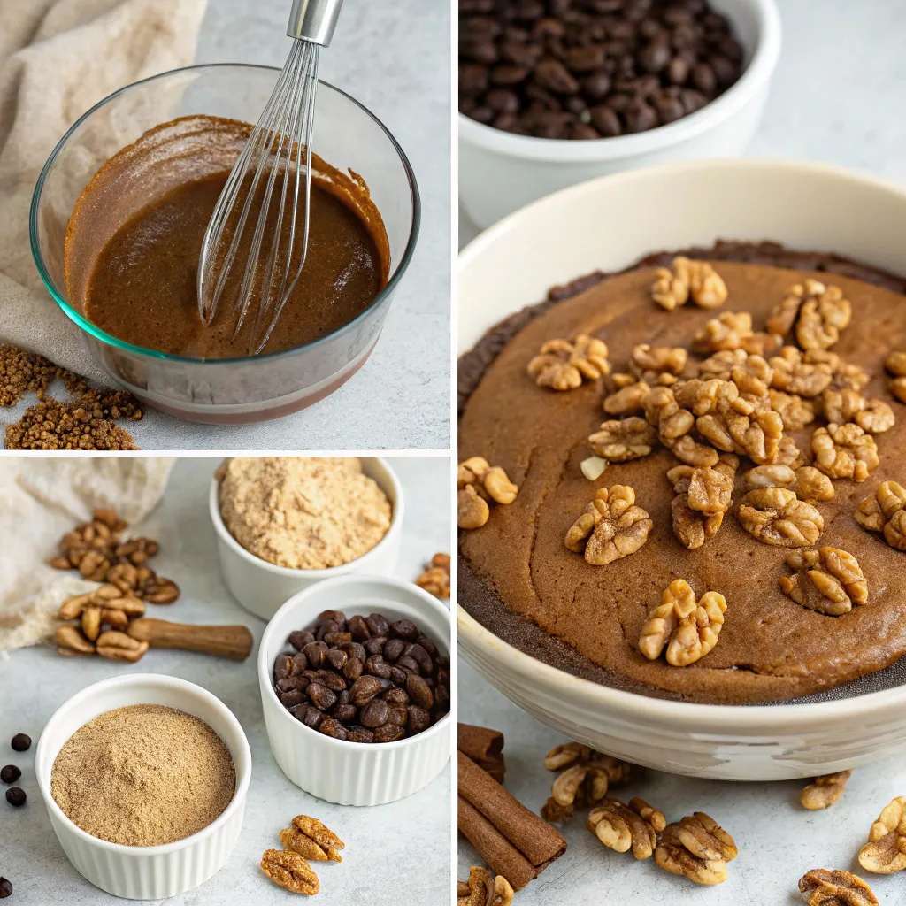 Coffee Walnut Cake