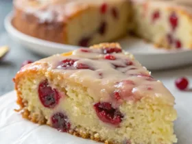 Cranberry Olive Oil Cake