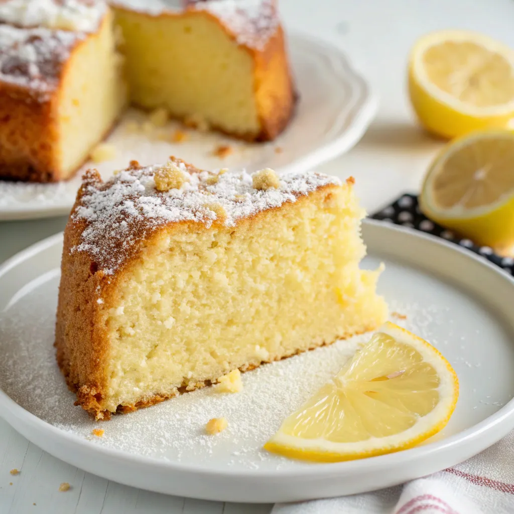 Cream Cheese Lemon Pound Cake