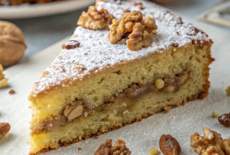 Express Walnut Cake