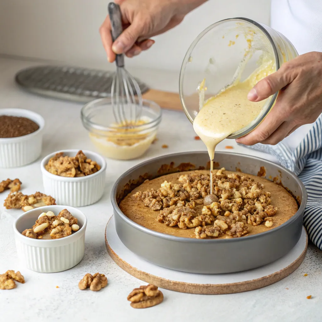 Express Walnut Cake