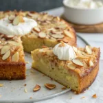 Flourless Almond Coconut Cake with Yogurt