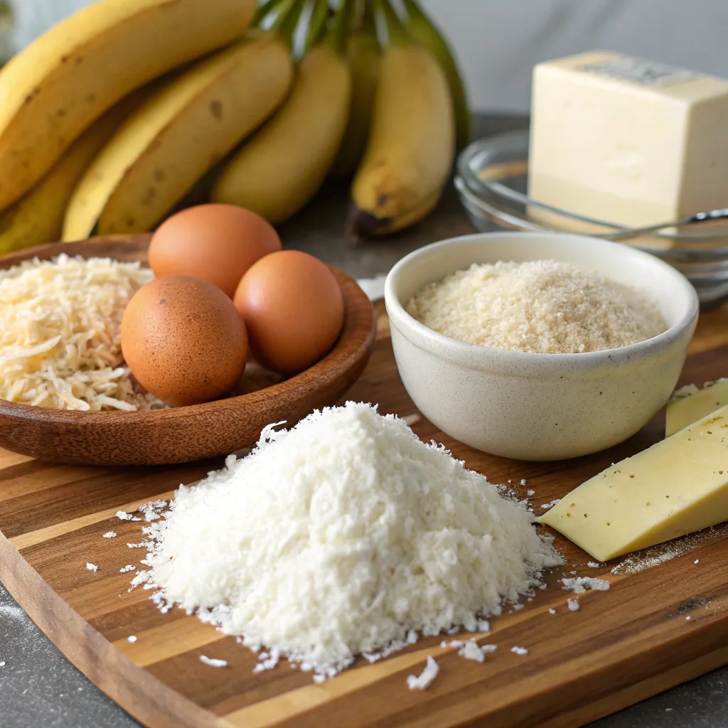 Flourless Banana Coconut Cake