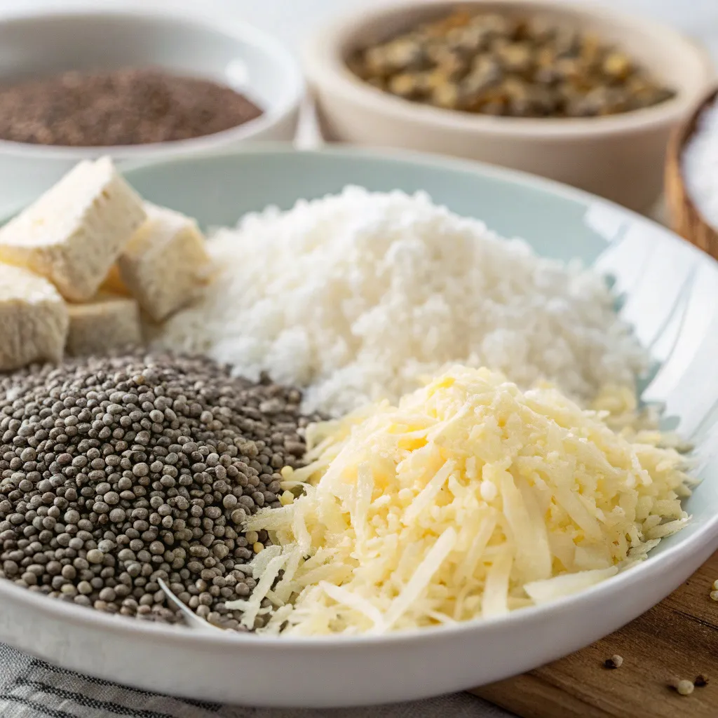 Flourless Chia Coconut Cake