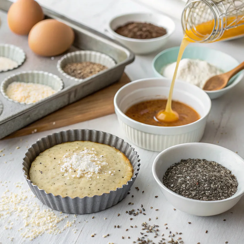 Flourless Chia Coconut Cake
