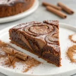 Flourless Cinnamon Hot Chocolate Cake